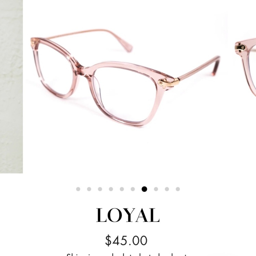 Klassy Network blue light blocking glasses